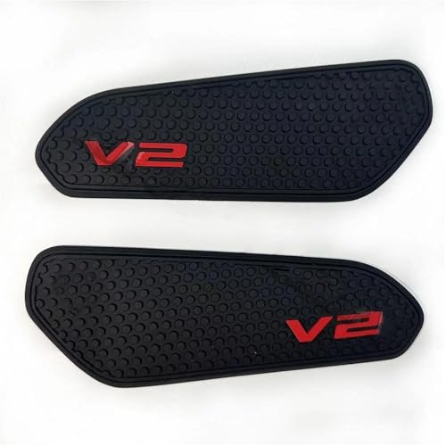 ZWBHNB Tankpad-Aufkleber Rutschfester Tankschutz Für Motorrad, Aufkleber Für Ducati Streetfighter V2 Panigale V2 2020 – Seitlicher Knieschutz Für Benzin Schutzpad von ZWBHNB