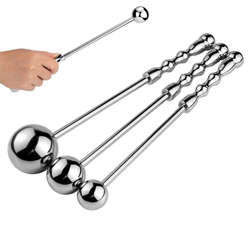 ZWBHSH Edelstahl Metal Analplug Analplugs Butt Plug Vaginal,Anal Expander Dilator Prostata Massage G-Punkt Stimulator Stab Ball Peitsche Arsch Masturbator Sex Spielzeug Für Paare Mann Frau,L ZWBHSH Edelstahl Metal Analplug Analplugs Butt Plug Vaginal,Anal Expander Dilator Prostata Massage G-Punkt Stimulator Stab Ball Peitsche Arsch Masturbator Sex Spielzeug Für Paare Mann Frau,L von ZWBHSH