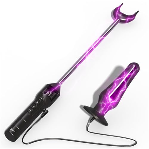 ZWBHSH Elektro Shock Peitsche mit Butt Plug 8 Modi und 19 Intensitäten Elektroschock Analplug Set BDMS Flirtende Flogger Spanking Prostata Massager Stimulator Sexspielzeug für Paare Extrem Sex ZWBHSH Elektro Shock Peitsche mit Butt Plug 8 Modi und 19 Intensitäten Elektroschock Analplug Set BDMS Flirtende Flogger Spanking Prostata Massager Stimulator Sexspielzeug für Paare Extrem Sex von ZWBHSH