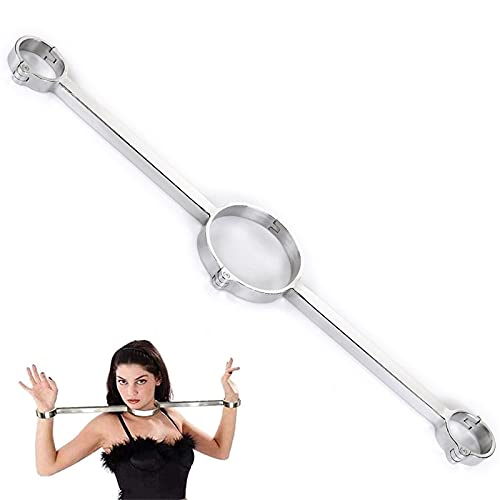 ZWBHSH Metall Spreizstange Restraint System Sexspielzeug Halsband Handschellen SM Extrem Fesseln Sex Set S/M 2 Größen Zur Auswahl Fetisch Sklave Folter Sex Toyset Für Paar Sets ZWBHSH Metall Spreizstange Restraint System Sexspielzeug Halsband Handschellen SM Extrem Fesseln Sex Set S/M 2 Größen Zur Auswahl Fetisch Sklave Folter Sex Toyset Für Paar Sets von ZWBHSH