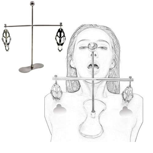 ZWBHSH SM Edelstahl Nippelklemmen Brustwarzen Spreizstange Bondage Sexspielzeug, Abnehmbare Nipple Und Klitoris Clip Clamps Bruststimulatoren Erotik Sex Spielzeug Für Frauen Und Männer ZWBHSH SM Edelstahl Nippelklemmen Brustwarzen Spreizstange Bondage Sexspielzeug, Abnehmbare Nipple Und Klitoris Clip Clamps Bruststimulatoren Erotik Sex Spielzeug Für Frauen Und Männer von ZWBHSH