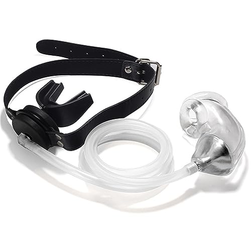 ZWBHSH Urinal Piss Trichter Mundknebel Mit Penishülle BDSM Knebel Silikon Peniskäfig Bondage Fesseln Ball Gag Extrem Sex Spiele SM Restraint System Sexspielzeug Für Frauen Und Männer,Clear ZWBHSH Urinal Piss Trichter Mundknebel Mit Penishülle BDSM Knebel Silikon Peniskäfig Bondage Fesseln Ball Gag Extrem Sex Spiele SM Restraint System Sexspielzeug Für Frauen Und Männer,Clear von ZWBHSH