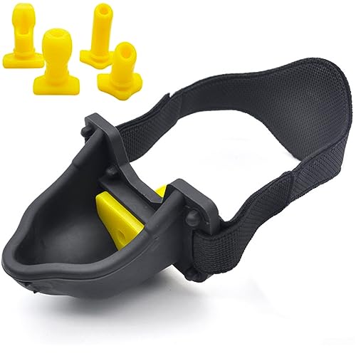 ZWBHSH Urinal Piss Trichter Mundknebel Silikon Ball Gag, Mit 4 Mund Plug Mouth Gag BDSM Knebel Mouth Ball Einstellbar Harness Bondage Set Fetisch Sklave Extrem Sexspielzeug Für Frauen Männer ZWBHSH Urinal Piss Trichter Mundknebel Silikon Ball Gag, Mit 4 Mund Plug Mouth Gag BDSM Knebel Mouth Ball Einstellbar Harness Bondage Set Fetisch Sklave Extrem Sexspielzeug Für Frauen Männer von ZWBHSH