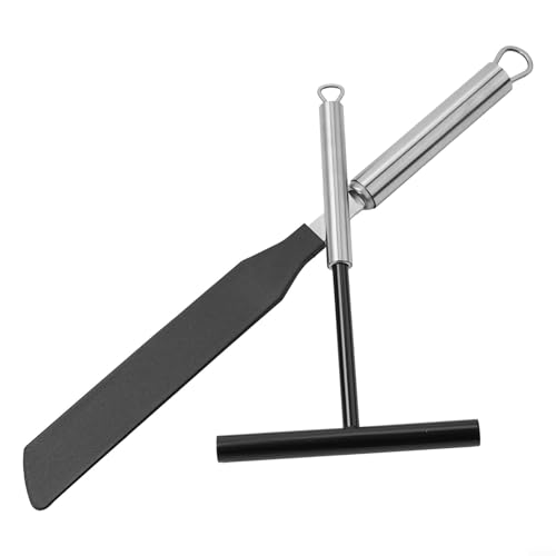 2 x ergonomische Crêpe-Streuer für eine reibungslose Teiganwendung in der kulinarischen Kunst 2 x ergonomische Crêpe-Streuer für eine reibungslose Teiganwendung in der kulinarischen Kunst von ZWEquipint