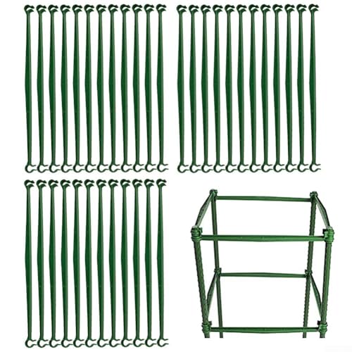 36 x Pflanzenstütz-Clips, unverzichtbar für die Schaffung starker Strukturen für Ihren Garten 36 x Pflanzenstütz-Clips, unverzichtbar für die Schaffung starker Strukturen für Ihren Garten von ZWEquipint