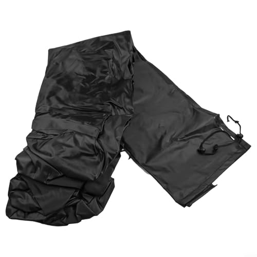 Atmungsaktive Abdeckung für Vogelkäfig, wasserdicht und lichtblockierend, für große Käfige (schwarz) von ZWEquipint