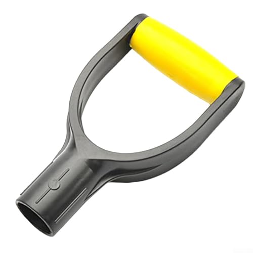 D-Grip Schaufelgriff aus Polyvinylchlorid, hält starker Beanspruchung stand und gleichzeitig Benutzerkomfort (Gelb und Schwarz) von ZWEquipint