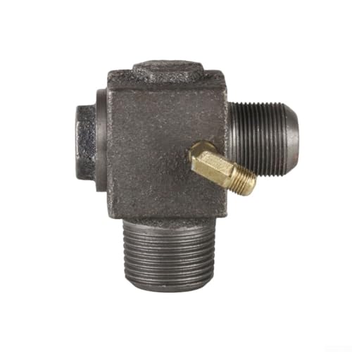 Eisen-Rückschlagventil mit 3 Anschlüssen für Luftpumpe, zuverlässiges Werkzeug für Kompressoranwendungen (2,5 cm × 27 × 1,5 mm) von ZWEquipint
