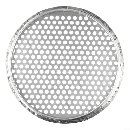 Gartensieb aus Metall zur effektiven Bodentrennung und Entfernung von Zweigen (Rundloch 7mm) von ZWEquipint