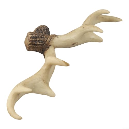 Geweih-Haken aus Kunstharz für die Wand, nordischer Stil, dekorative Wandhalterung für Eleganz zu Hause (helle Farbe) von ZWEquipint