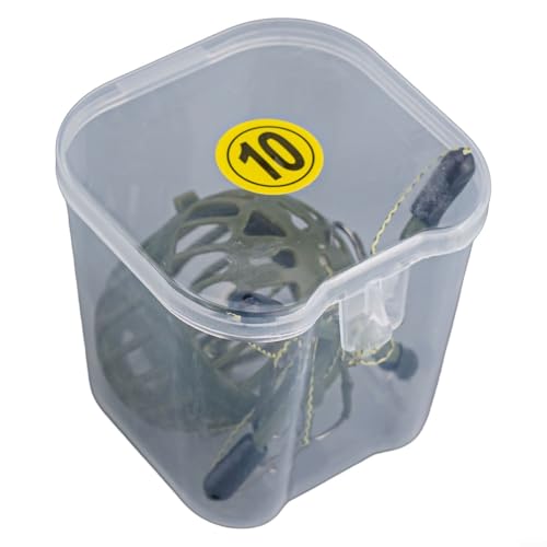 Karpfenangeln Feeder Köderkäfig mit Haken Rig Set, praktisches Design mit ABS-Rahmen und starken Haken für erfolgreiches Angeln Karpfenangeln Feeder Köderkäfig mit Haken Rig Set, praktisches Design mit ABS-Rahmen und starken Haken für erfolgreiches Angeln von ZWEquipint