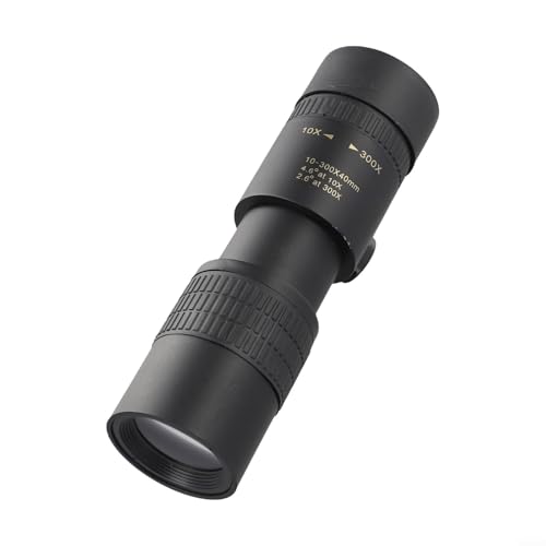 Kompaktes 10 300X Zoom Monokular für Camping, leichtes Design mit Telefonverbindung (nur Monokular) von ZWEquipint