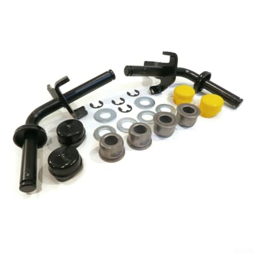Metallspindel-Set für Vorderlenkung rechts und links, kompatibel mit Traktoren der D-Serie für D100 D150 von ZWEquipint