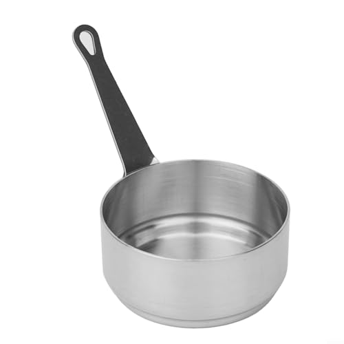 Milchtopf aus Edelstahl für Saucen, kompakt, antihaftbeschichtet, Mini-Stielkasserolle mit Aufhängefunktion Milchtopf aus Edelstahl für Saucen, kompakt, antihaftbeschichtet, Mini-Stielkasserolle mit Aufhängefunktion von ZWEquipint