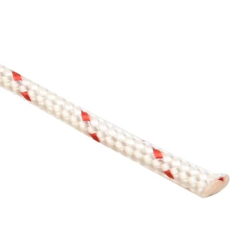 Nylonfaser 5 m Zugseil Starterschnur geeignet für Rasenmäher Kettensägen Trimmer mit versiegelter schmutzabweisender Schutzbeschichtung (4 mm) von ZWEquipint