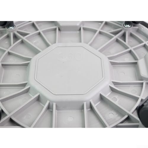 Praktischer Blumentopfsockel mit flexiblen Rädern für bequemes Gärtnern (grau) von ZWEquipint
