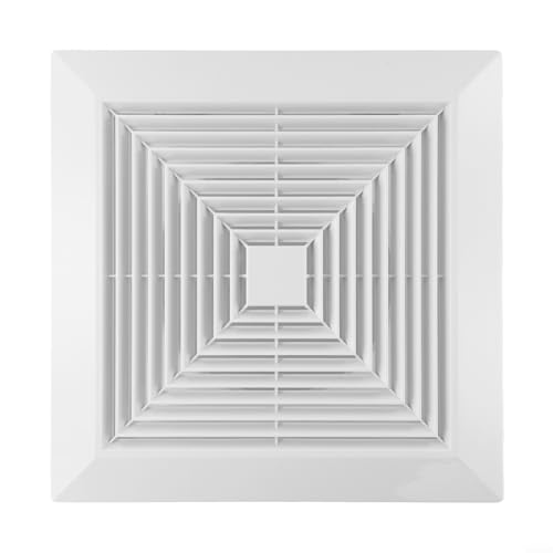 Quadratisches ABS für Klimaanlagen-Diffusor mit Snapin-Feder-Panel, Lüftungshaube für langlebig und stabil für die Luftstromkontrolle (200) von ZWEquipint