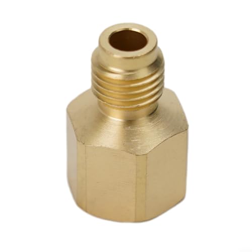 Robuster R410A Conditioner-Adapter, 4 SAE auf 5/16 SAE-Schnellkupplung für sicheren Ventilanschluss Robuster R410A Conditioner-Adapter, 4 SAE auf 5/16 SAE-Schnellkupplung für sicheren Ventilanschluss von ZWEquipint