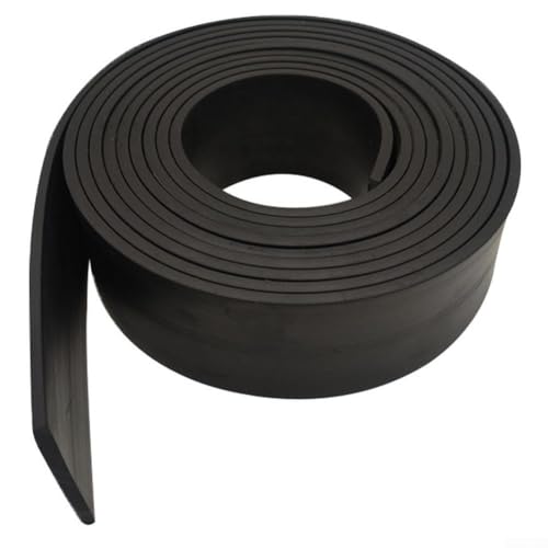 Stoßdämpfender Gummidichtungsstreifen, 3 Meter für zuverlässige Wetterbeständigkeit (100 mm (B) x 3 mm (B) x 3 mm (T)) von ZWEquipint