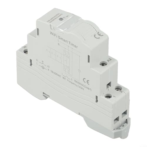 TM609 WiFi-fähiger Smart-Timer-Schalter für die Verwendung mit Anwendung; Funktionen umfassen Lastüberwachung und zeitgesteuerte Steuerung von ZWEquipint