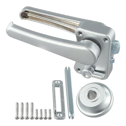 Türschloss-Set aus Zinklegierung für Yacht- und Wohnmobil-Badezimmer, ergonomischer Griff mit rostbeständigen Materialien, geeignet für Innentüren, die Privatsphäre erfordern von ZWEquipint