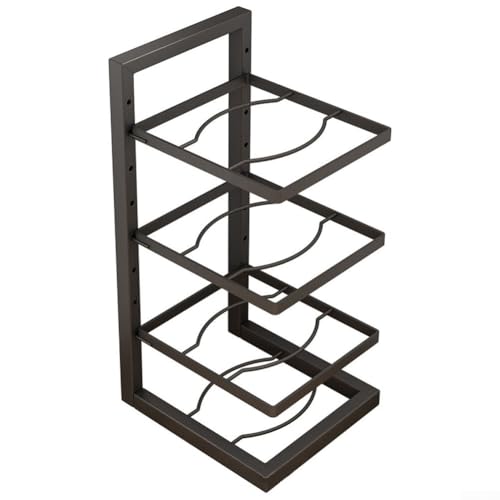 Unterspüle Topf-Organizer Rack Heavy Duty Aufbewahrung für Küchenpfannen und Kochgeschirr (C) von ZWEquipint