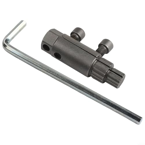 Werkzeug zum Entfernen von gebrochenen Schrauben für Wasserhahn-Winkelventile, kompatibel mit 20 mm und 25 mm Rohrgrößen mit Metallkonstruktion (Silber) von ZWEquipint
