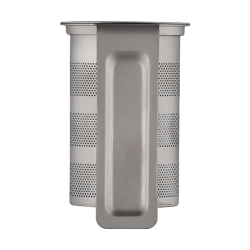 ZWEquipint Teesiebkorb aus Titan mit Haken, feinmaschiges Teesieb für losen Tee und Gewürze, Filter für 350 ml Tassen ZWEquipint Teesiebkorb aus Titan mit Haken, feinmaschiges Teesieb für losen Tee und Gewürze, Filter für 350 ml Tassen von ZWEquipint