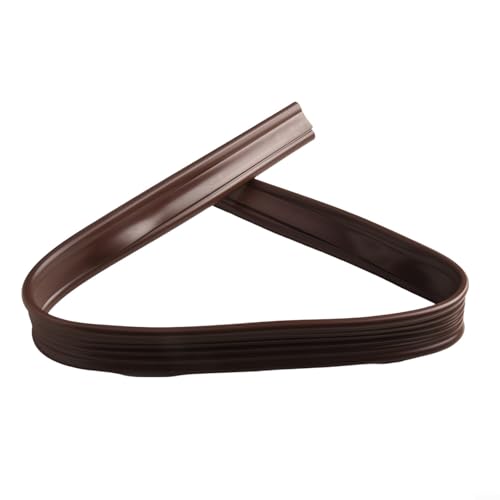 Zugluftstopper für Türen in individueller Länge für effektiven Kälteschutz und Geräuschreduzierung (S Braun) von ZWEquipint