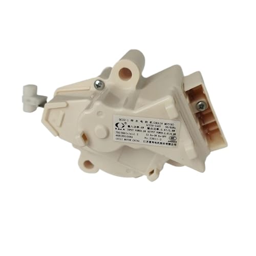 1 Stück Ablassmotor QC22-1 Ersatz, Kompatibel Mit LG, Waschmaschine Doppelhub-Traktor-Ablassventilmotor AC 220-240 V 6 W Ersatzteile von ZWFYJEWU