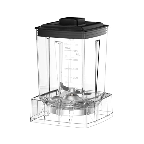 20 - Unzen 600ml Trockenkörner Mahlbehälter Krug Glas Mahlklingen Montiert 20 - Unzen 600ml Trockenkörner Mahlbehälter Krug Glas Mahlklingen Montiert von ZWFYJEWU