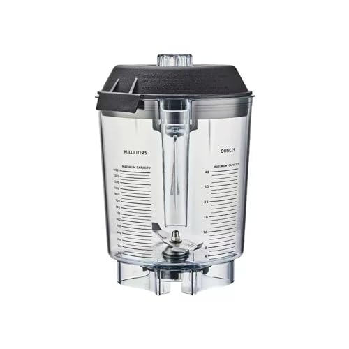 48 Oz Mixerbecher-Messerkopfabdeckung, Kompatibel Mit VITAMIX, THE QUIET ONE VM0145 VM0149 VM0122 VM0127, Ersatz For Mischzubehör 48 Oz Mixerbecher-Messerkopfabdeckung, Kompatibel Mit VITAMIX, THE QUIET ONE VM0145 VM0149 VM0122 VM0127, Ersatz For Mischzubehör von ZWFYJEWU