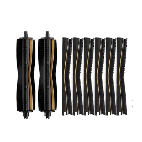 Bürstenstreifen-Passform, Kompatibel Mit Dreame, X30 X40 L40 Ultra, Kompatibel Mit Xiaomi, X20 Pro/Max X10 + M40 M30S, Kompatibel Mit MOVA, E30 P50(Set1) von ZWFYJEWU