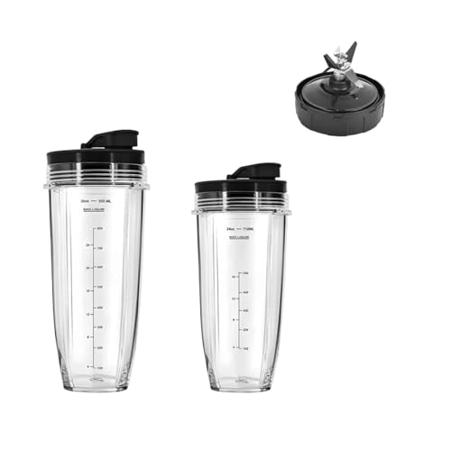 Ersatz-Mixbecher, Kompatibel Mit Ninja, Kompatibel Mit Nutri, Mixer-Zubehör, Leicht Zu Reinigen Ersatz-Mixbecher, Kompatibel Mit Ninja, Kompatibel Mit Nutri, Mixer-Zubehör, Leicht Zu Reinigen von ZWFYJEWU