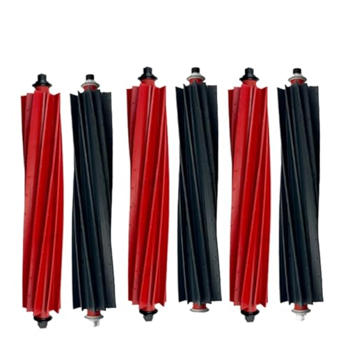Hauptbürsten-Rollenbürsten, Kompatibel Mit Roborock, S8 MaxV Ultra, Max Qrevo Master Slim V20 Staubsaugerzubehör(6PCS) von ZWFYJEWU