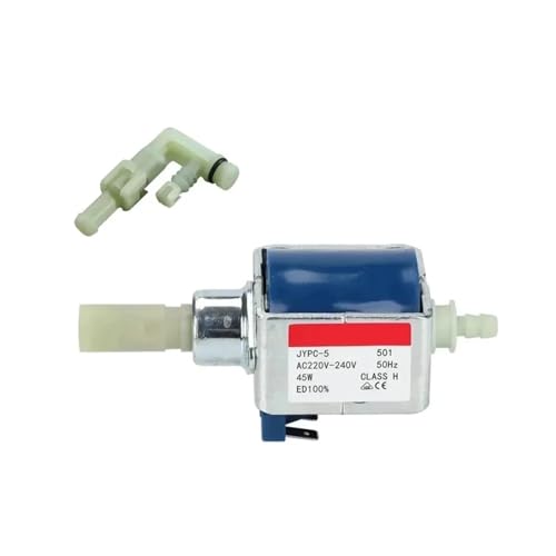 JYPC - 5 AC 220V 240V 9bar 45W Elektromagnetische Wasserpumpe Hochdruck-Kaffeemaschinenreiniger Bügeleisen Selbstansaugend(JYPC-5-Connector) von ZWFYJEWU