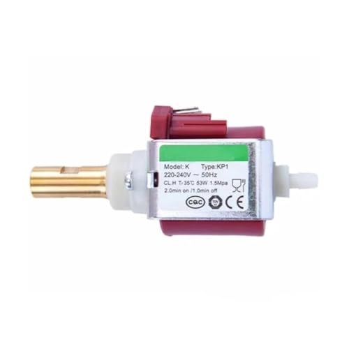 KP1 220 V 53 W Elektromagnetische Pumpe For Schrank/Kaffeemaschine, Ersatz For Wasserpumpe, Kompatibel Mit ULKA, EX5, Kompatibel Mit Defond, P500U, Geräuscharm(KP1 53W) von ZWFYJEWU