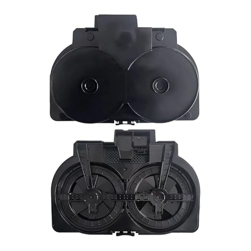 Reinigungstablett For Die Basisstation, Kompatibel Mit Ecovacs, Kompatibel Mit Deebot, X8 Pro/X8 Pro Omni/T50 Pro/T50 Pro Omni Staubsaugerzubehör(Black 2pcs) von ZWFYJEWU