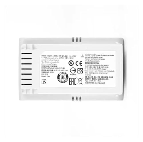 ZWFYJEWU 21,6 V 2400 MAh 3500 MAh 4000 MAh 5000 MAh Li-Ionen-Akku, Kompatibel Mit Samsung, Jet 70 VS15T7032P4 VCA-SBT90E Staubsauger-Akkus(5000mAh) von ZWFYJEWU