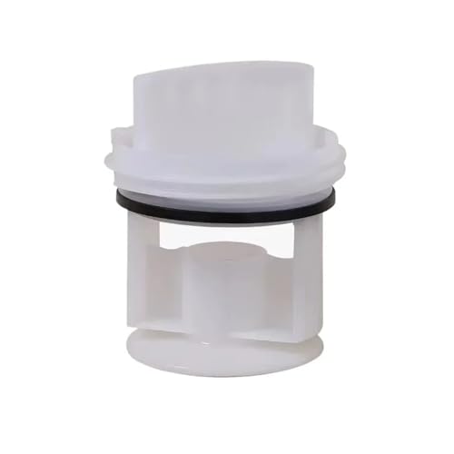 ZWFYJEWU 9000969315 Wäscheablaufpumpen-Filterabdeckung, Kompatibel Mit Siemens, Kompatibel Mit Bosch, Trommelwaschmaschine IQ500 IQ300 IQ700(White) von ZWFYJEWU