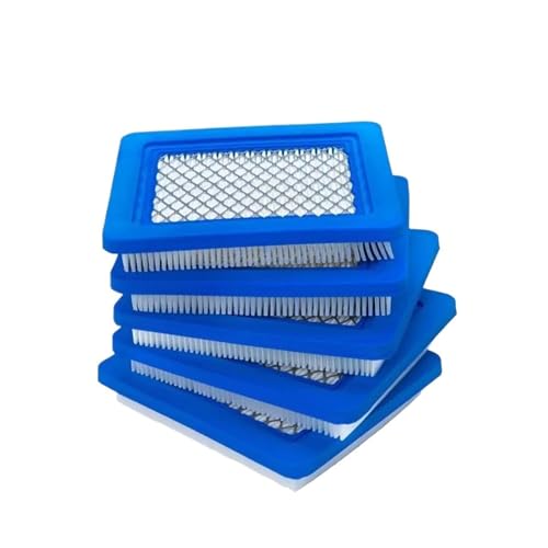 ZWFYJEWU Ersatz-Luftfilterpatrone for Rasenmäher, Zubehör for Rasenmäher, Kompatibel Mit Briggs, Kompatibel Mit Stratton, 491588s 399959, Schubmäher(5pcs) von ZWFYJEWU