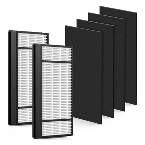 ZWFYJEWU Ersatzfilter, Kompatibel Mit Honeywell, H-Filter, Echte HEPA-Filter HRF-H1 HRF-H2, Passend for Luftreiniger Modell HPA050, HPA150, HPA060, HPA160, HHT055-CKFAM ZWFYJEWU Ersatzfilter, Kompatibel Mit Honeywell, H-Filter, Echte HEPA-Filter HRF-H1 HRF-H2, Passend for Luftreiniger Modell HPA050, HPA150, HPA060, HPA160, HHT055-CKFAM von ZWFYJEWU