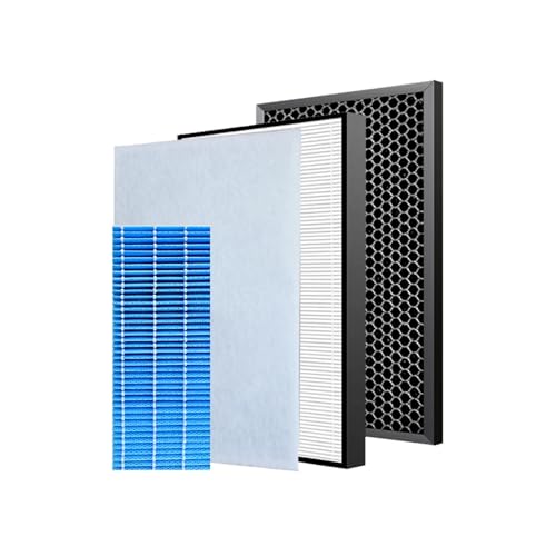 ZWFYJEWU HEPA- Und Desodorierender Kohlefilter, Ersatzfilter for Luftbefeuchter, Kompatibel Mit Sharp, Luftreiniger KC-F30SA KC-F30SA-W(1 Set and Humidifier) von ZWFYJEWU