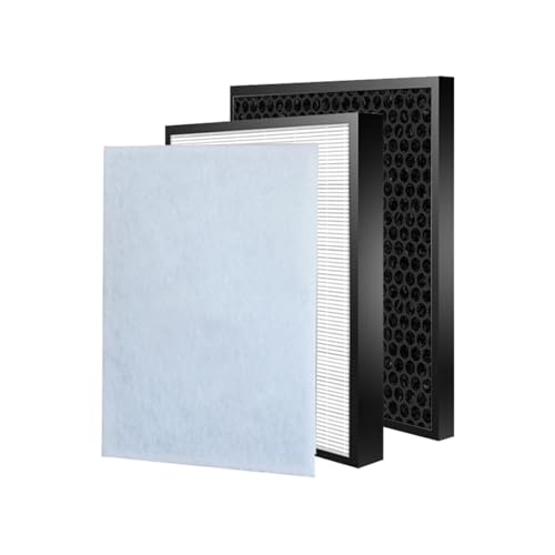 ZWFYJEWU HEPA- Und Desodorierender Kohlefilter, Ersatzfilter for Luftbefeuchter, Kompatibel Mit Sharp, Luftreiniger KC-F30SA KC-F30SA-W(Hepa and Carbon) von ZWFYJEWU