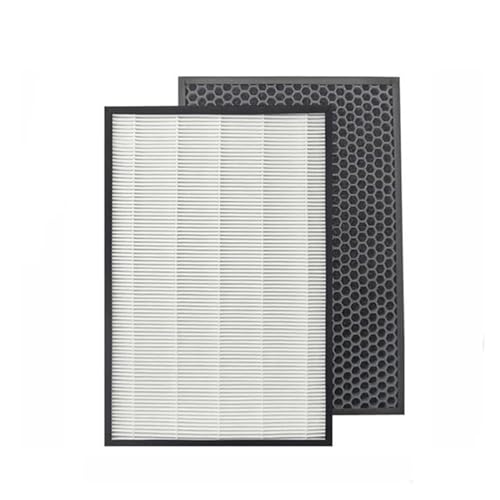 ZWFYJEWU Haufen Filter Aktivkohlefilter, Kompatibel for Sharp, Luftreiniger KC-D40E-WKC-D50 KC-E50 KC-F50 KC-D40E 400x220x27 Luftbefeuchter(1pcs) von ZWFYJEWU