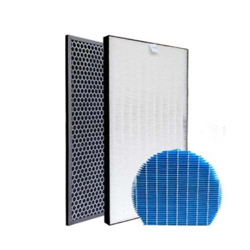 ZWFYJEWU Haufen Filter Aktivkohlefilter, Kompatibel for Sharp, Luftreiniger KC-D40E-WKC-D50 KC-E50 KC-F50 KC-D40E 400x220x27 Luftbefeuchter(Set and Humidifying) von ZWFYJEWU