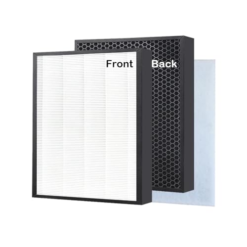 ZWFYJEWU UZ-HG3HF Ersatz-HEPA- Und Kohlefilter for Modell UA-PE30E-WB UA-PE30U-WB, Kompatibel Mit Sharp, Luftreiniger von ZWFYJEWU