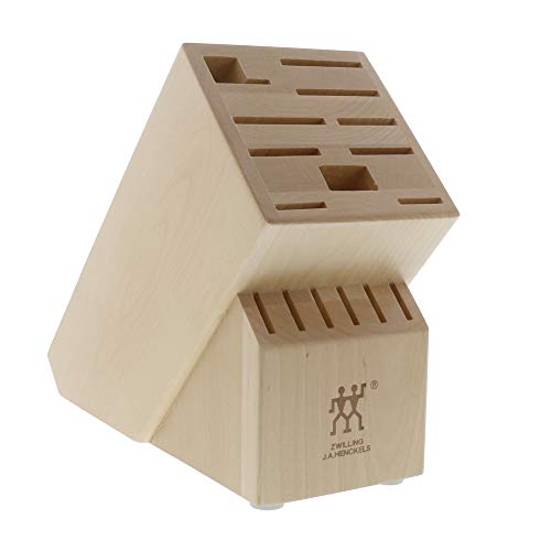 ZWILLING Messerblock mit 16 Schlitzen, Birkenholz, Natur von ZWILLING
