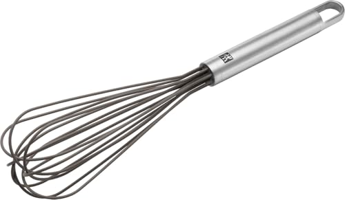 ZWILLING Pro Schneebesen, Länge: 28 cm, Rostfreier Edelstahl und lebensmittelechtes Silikon, Ergonomisch geformter Griff, Silber ZWILLING Pro Schneebesen, Länge: 28 cm, Rostfreier Edelstahl und lebensmittelechtes Silikon, Ergonomisch geformter Griff, Silber von ZWILLING