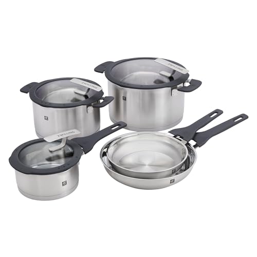 ZWILLING Simplify 8-teiliges Kochgeschirr-Set aus Edelstahl von ZWILLING